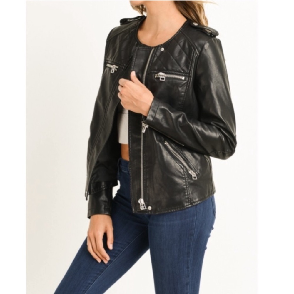 Gilli Faux Leather Jacket - Picture 4 of 4